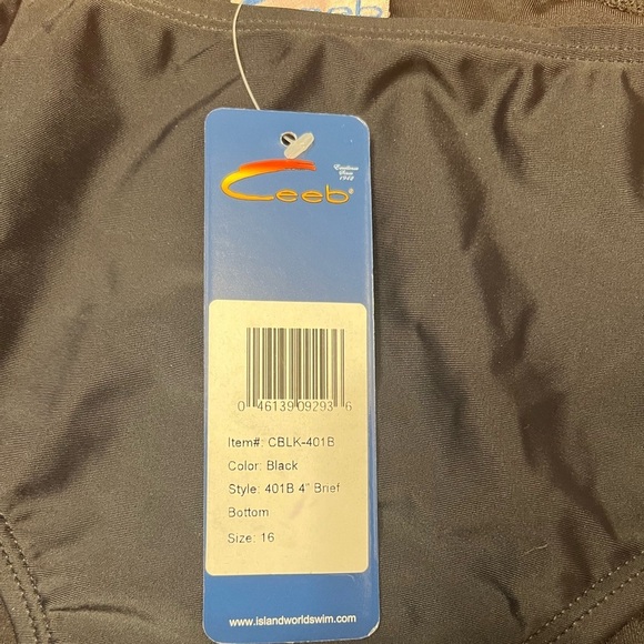 CEEB Classic Hipster Bikini Bottom Size 16 - Picture 12 of 12